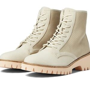 Coconuts By Matisse Miss Me Combat Boots Tan 8.5M